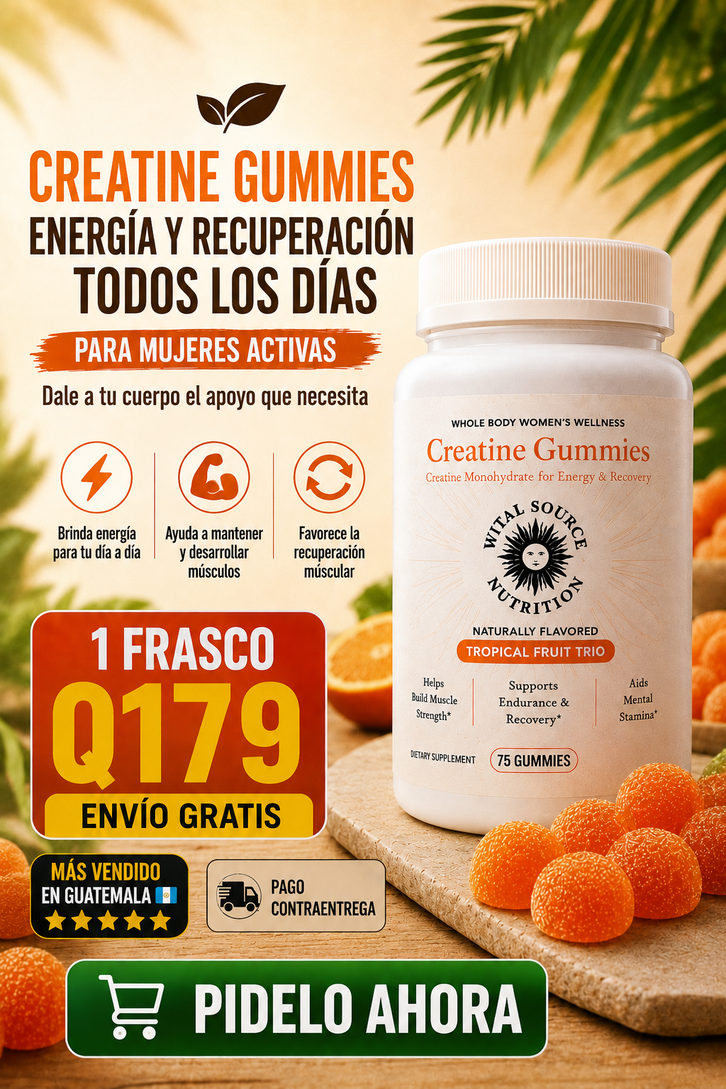 GOMITAS CREATINE WOMEN´S